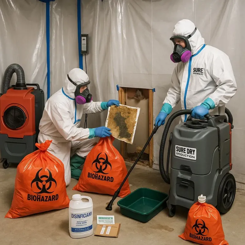 Contaminated Water Handling Protocols process in Eastland, TX