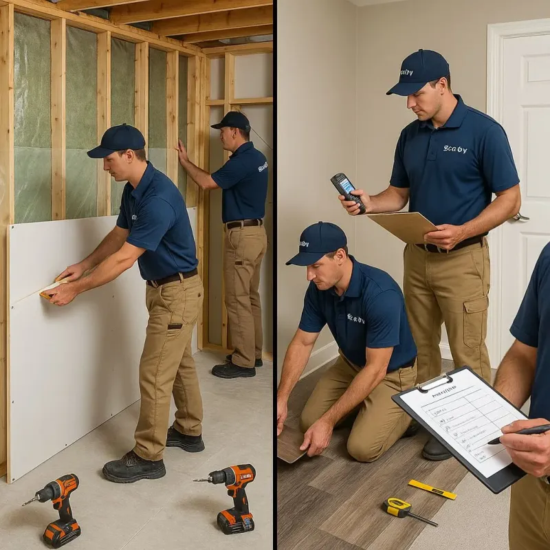 Repairs and Reconstruction process in Eastland, TX