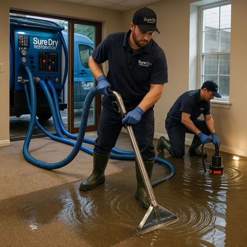 Water Extraction and Removal process in Eastland, TX